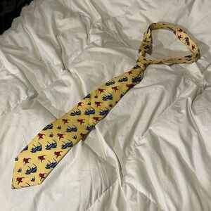 100% silk reef fish Tie